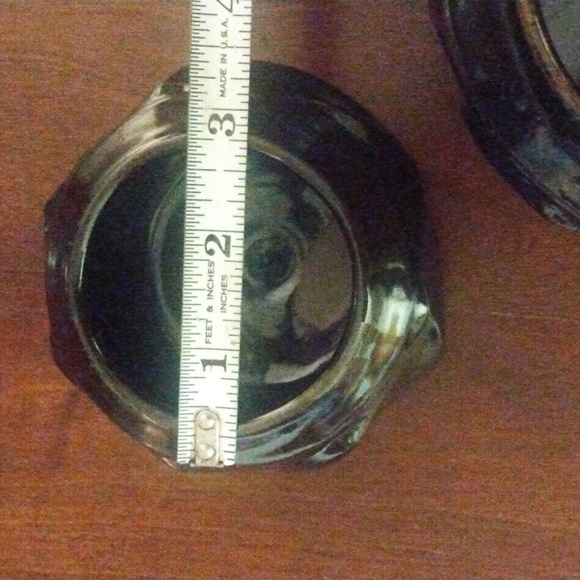 2 Deep Blue and Brown Glazed Smaller Decorative Pottery Vases - Picture 13 of 15